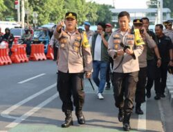 Polisi Kerahkan 1.321 Personel, Amankan Pengundian Nomor Urut di KPUD DKI Jakarta