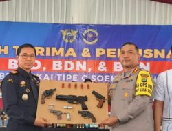 Bea Cukai Bandara Soetta Serahkan Barang Dikuasai Negara Kepada Polres Bandara