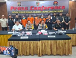Polres Jakarta Barat Tangkap Komplotan Begal Bersenjata Airsoft Gun, Hasil Kejahatan Beli Narkoba