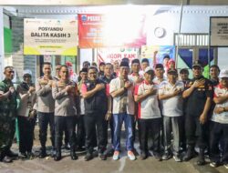 Cooling System Pilkada 2024, PJU Polda Metro Jaya Sambangi Satkamling RW 08 Pedaengan Cakung