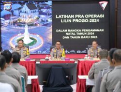 Polda DIY Gelar Latihan Pra Operasi Lilin Progo 2024 Persiapan Pengamanan Nataru