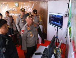 Kapolda DIY Pantau Pos Pam Operasi Lilin Progo 2024, Berikan Arahan dan Motivasi