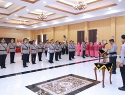 Kapolda DIY Pimpinan Sertijab dan Sejumlah Pejabat Utama
