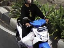 Pelaku Pembunuh Bawa Mayat Pria dalam Karung Pakai Motor Terekam CCTV di Batuceper Kota Tangerang