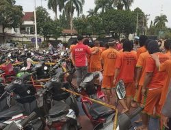 Empat Orang Curanmor Sasar Wilayah Jabodetabek Berhasil Digulung Polsek Pesanggrahan