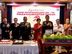 Hari Bhayangkara ke-79, Gubernur dan TNI Beri Kejutan ke Kapolda Kalteng