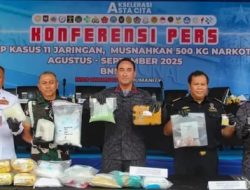 BNN Bongkar 11 Jaringan Pengedar Narkoba, Tangkap 53 Tersangka dan Nilai TPPU Rp 52 Miliar