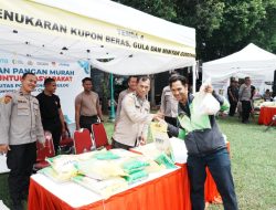 Slog Polri Gelar Gerakan Pangan Murah di Jakarta Timur