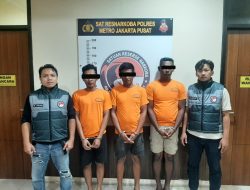 Polres Metro Jakpus Tangkap 3 Tersangka Narkoba Berkedok Truk Pengangkut Jeruk