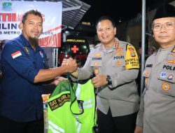 Polres Metro Bekasi Kota dan Ditbinmas PMJ Gelar Ngopi Kamtibmas Bareng Warga di Bekasi