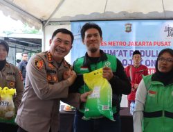 Kapolres Metro Jakpus Resmikan Gerai Rakyat Auto ke-4 untuk Ojol: Polisi dan Ojol Mengabdi untuk Masyarakat