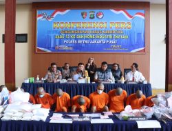 Polres Jakarta Pusat Bongkar Pabrik Ekstasi Rumahan di Kedoya, Tangkap 6 Tersangka