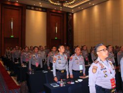 Tingkatkan Kualitas Pelayanan Masyarakat, Ditsamapta Korsabhara Baharkam Polri Gelar Rapat Kerja Tekhnis