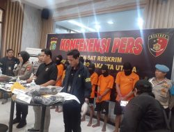 Modus Jadi Pengamen Komplotan Bandit Gasak Motor Warga, Ditangkap Polres Jakut