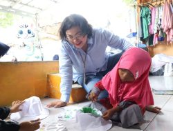 Road to HUT ke-32, Jasaraharja Putera Gelar Kegiatan CSR di Kampung Pemulung di Bintaro