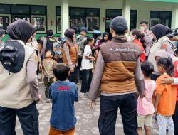 Polres Lumajang Gelar Trauma Healing untuk Anak Korban Erupsi Semeru