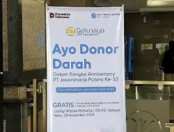 Jasaraharja Putera Gelar Donor Darah Dalam Rangka Road To HUT ke-32: Wujud Kepedulian untuk Sesama