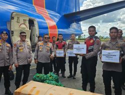 Baharkam Polri Kirim Bantuan Logistik ke Wilayah Terdampak Bencana di Sumatera Utara