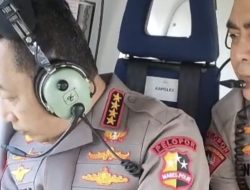 Kapolri dan Kapolda Sumut Tinjau Melalui Udara Dampak Banjir Longsor Sumatera Utara