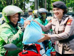 Jumat Peduli, Polda Metro Jaya Ajak Ojol dan PHL Sinergi Jaga Jakarta