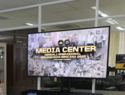 Peduli Korban Bencana, Polri Dirikan Media Center Bantuan Kemanusiaan di Bandara Soetta