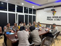 Optimalkan Pengamanan Nataru, Tim Supervisi Mabes Polri Tinjau Posko Ops Lilin Toba di Polda Sumut