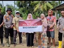 Gotong Royong Polri dan Masyarakat, Polres Pidie Jaya Percepat Pemulihan Pascabanjir dan Fasilitas Pendidikan