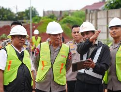 Wakapolri Tinjau Pembangunan SMA Kemala Taruna Bhayangkara, Progres Capai 43 Persen