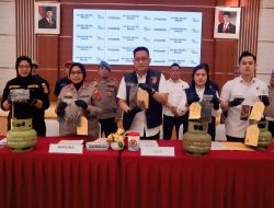 Polres Metro Bekasi Bongkar Suntik Gas Penyalahgunaan Subsidi