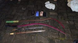 Brimob Polda Metro Amankan 4 Pemuda akan Melakukan Tawuran, Sita Sajam