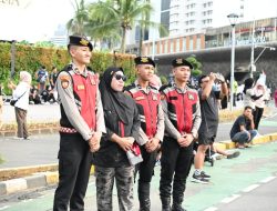 Amankan CFD Jakarta, Korsabhara Baharkam Polri Hadir Disetiap aktivitas Masyarakat