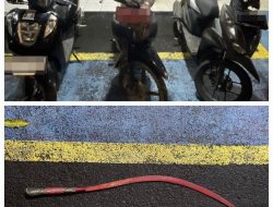 Polisi Cegah Balap Liar di Ciputat, Celurit dan Motor Diamankan