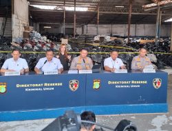 Ranmor Polda Metro Ungkap Gudang Penadah 1.494 Motor di Kebayoran Lama