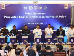 Sinergi Polri dan Bank Indonesia Musnahkan 466.535 Lembar Uang Rupiah Palsu
