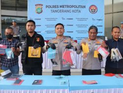 Polres Metro Tangerang Kota Ungkap 52 Kasus Kejahatan Jalanan, Ringkus 36 Tersangka