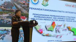 Pimpin Rapat Pembangunan 1.000 Kampung Nelayan, Sesjamintel: Kita Satukan Visi Agar Berjalan Tepat Waktu