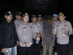 Pemuda Bawa Paket Ganja Terjaring Operasi Cipkon JAGA JAKARTA+ di Jalan Imam Bonjol Kota Tangerang