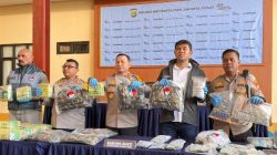 Polres Metro Jakarta Pusat Tangkap Pengedar Sabu 510 Gram di Pasar Rebo