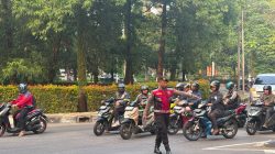 Urai Kemacetan Depok-Bogor, Korsabhara Baharkam Polri Hadir Saat Awali Aktivitas Pagi Warga Depok