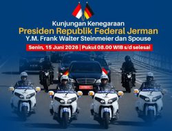 Polda Metro Jaya Siagakan 585 Personel Kunjungan Negara Presiden Jerman