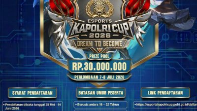 Polda Metro Jaya Gelar Road to E-Sport Tournament Kapolda Cup 2026, Wadah Prestasi Generasi Muda