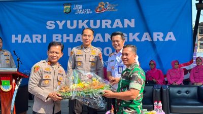 Polda Metro Jaya Gelar Syukuran Hari Bhayangkara ke-80 di Cisauk