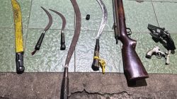 Polisi Tangkap Dua Pemuda Hendak Tawuran Amankan Sajam dan Airsoft Gun di Depok