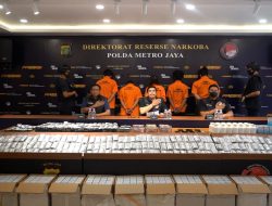 Ditresnarkoba Polda Metro Jaya Tangkap 5 Pengedar Obat Keras, Sita 575.200 Butir