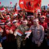 Polda Metro Jaya Gelar Apel Kebangsaan Sambut Hari Ulang Tahun ke-81 Republik Indonesia