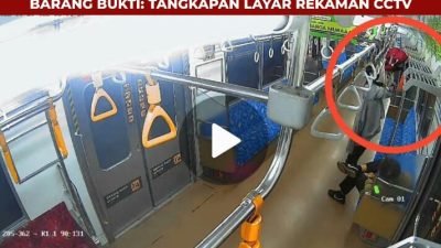 Resmob Polda Metro Jaya Ungkap Pencurian di KRL, Barang Bukti Berhasil Diamankan